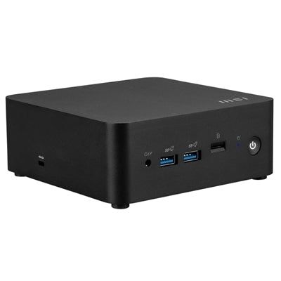 MSI Cubi NUC 1MG-003EU Intel Core 3 100U 8 GB DDR5-SDRAM 512 GB SSD Windows 11 Pro Mini PC Nero [9S6-B0B111-093]