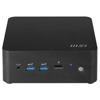 MSI Cubi NUC 1MG-003EU Intel Core 3 100U 8 GB DDR5-SDRAM 512 GB SSD Windows 11 Pro Mini PC Nero [9S6-B0B111-093]