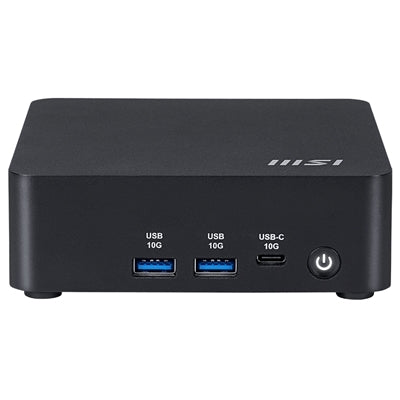 PC MSI MINI -1LT CUBI NUC AI 1UMG-005E Ultra7 16GB(2x8GB) DDR5 SSD1TB W11Pro 2xLAN 2xHDMI 3xUSB WiFi BT 2xThunderbolt VESA [9S6-B20911-005]