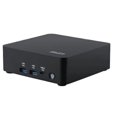 PC MSI MINI -1LT CUBI NUC AI BAREBONE 1UMG-018BEU Ultra7-155H 2xDDR5 2xm.2 2xHDMI USB WiFi BT 2xLAN 2xThunderbolt VESA Freedos [936-B20911-018]