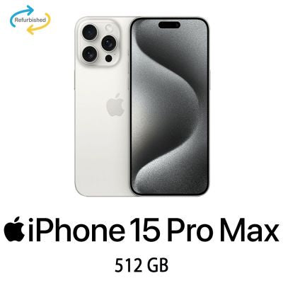 IPHONE 15 PRO MAX 512GB WHITE TITANIUM/2Y [010104PCR-EU]