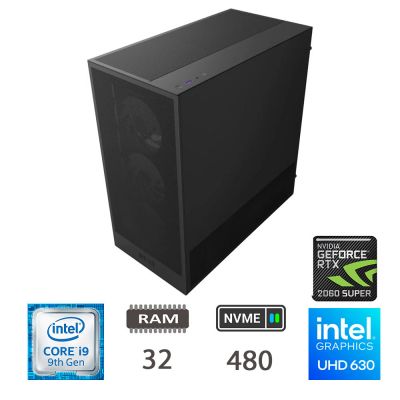 ASSEMBLATO I9-9900K/32/NVME480/RTX 2060S/W11P/2Y [010387PCR-EU]