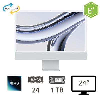 IMAC 24 4,5K (2023)M3-8C/24/1TB/10C GPU/SLV/2Y - B [010401PCR-EU]