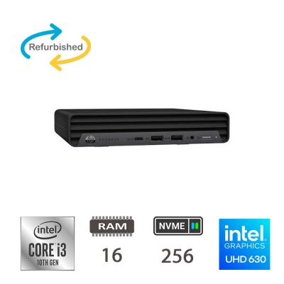 HP 400 G6 DM I3-10100T/16/NVME256/W11P/2Y [010516PCR-EU]