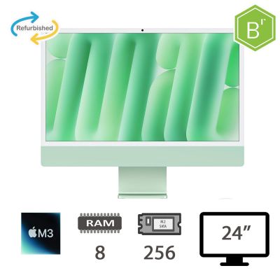 IMAC 24 4,5K (2023)M3-8C/8/256/8C GPU/GRN/2Y - B [010519PCR-EU]
