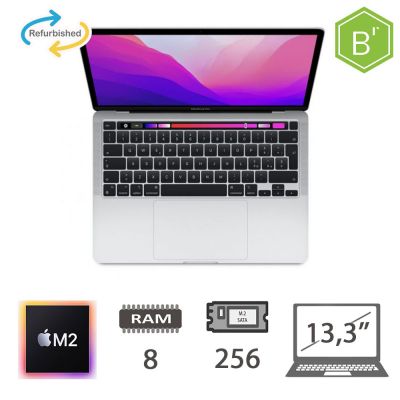 MBP 13,3 T.BAR(2022)M2-8C/8/256/10C GPU/SLV/2Y - B [010614PCR-EU]