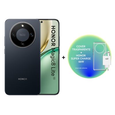HONOR MAGIC8 LITE 8/512GB M.BLACK CHARGER 66W TPU [0164530311]