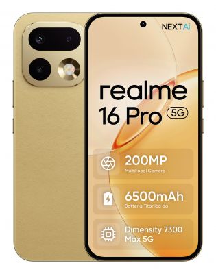 REALME 16 PRO 5G 256GB 8GB Master Gold [0164650300]