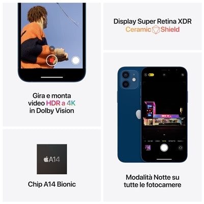 SMARTPHONE APPLE REFURBISHED(Grade A) IPHONE 12 128GB Viola [MJNP3B]