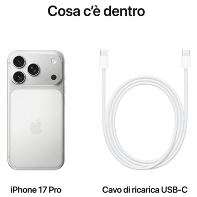 SMARTPHONE APPLE IPHONE 17 PRO MG8G4QL/A Silver 6.3" 256GB [MG8G4QL/A]
