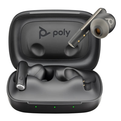 AURICOLARI BT POLY 7Y8H3AA Voyager Free 60uc BLACK Adattatore BT USB-A per PC Custodia per RICARICA 2Y cuscinetti S/M/L []