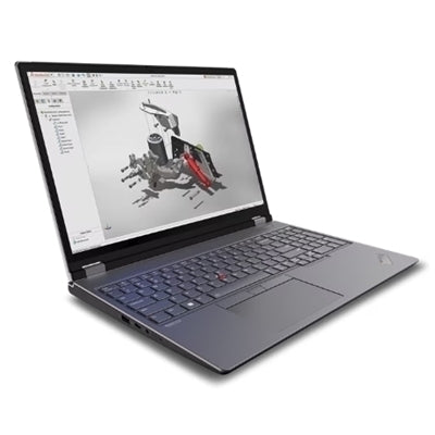 Lenovo ThinkPad P16 Intel Core i7 i7-14700HX Workstation mobile 40,6 cm (16") WQXGA 32 GB DDR5-SDRAM 1 TB SSD NVIDIA RTX 2000 Ada Wi-Fi 6E (802.11ax) Windows 11 Pro Grigio, Nero [21FA004SIX]