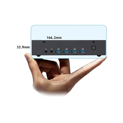 PC WINBLU EASY <1LT 0806W11 INTEL N100 8GBDDR4 128SSD HDMI+DP RJ45 WIFI6E BT COM 7USB W11PRO 2YONSITE [EASY 0806W11]