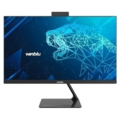 LCDPC WINBLU EVISION 6015 23.8"FHD AG BLK MM I5-12400 16DDR4 500SSD FREEDOS WIFI BT RJ45 CR CAM MIC COM HDMI T+MWIR 2YPUR [EVISION 6015]