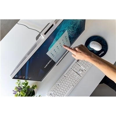 LCDPC M-TOUCH WINBLU EVISION 6034 23.8"FHD AG WHT MM I7-14700 16DDR4 1000SSD FREEDOS WIFI BT RJ45 CR CAM MIC COM HDMI T+MWIR 2YP [EVISION 6034]