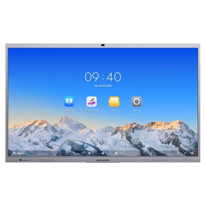 HIKVISION MON.INTER EDLA 65" DS-D5C65RB/B 4K AND.13 8GB 128GB 45 TOUCH 2xTYPE-C 3xHDMI IN D WIFI 8 MP CAM AI 8 MIC 3210005 [DS-D5C65RB/B]