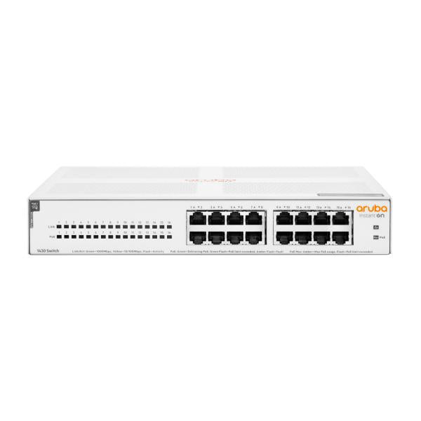 HPE SWITCH ARUBA ISTANT ON R8R48A UNMANAGED 16 PORTE POE [R8R48A]