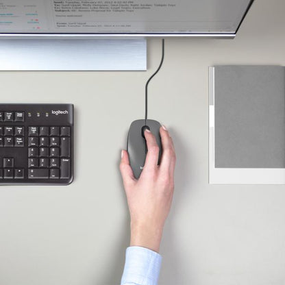 LOGITECH MOUSE M100 USB NERO [910-006652]