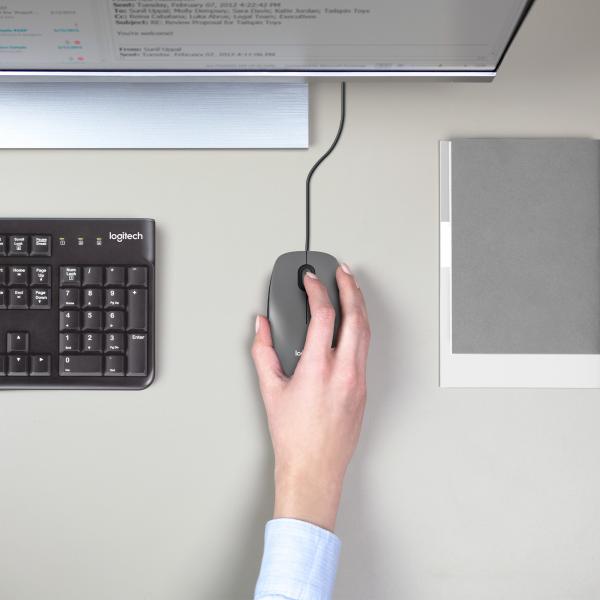 LOGITECH MOUSE M100 USB NERO [910-006652]