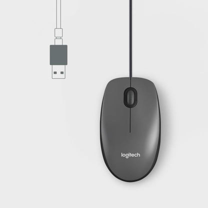 LOGITECH MOUSE M100 USB NERO [910-006652]