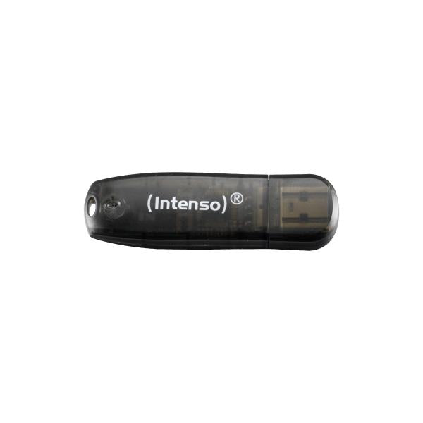 INTENSO PEN DISK RAINBOW LINE 32GB USB 2.0 CONFEZIONE DA 3 PEZZI (ARANCIONE-ROSSA-NERA) [3502483]