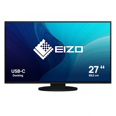 EIZO MONITOR 27 LED IPS 16:9 2560X1440 350 CDM, USB-C, VGA/DP/HDMI, FLEXSCAN EV2781-BK [EV2781-BK]