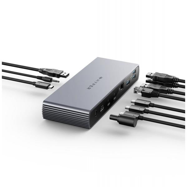 HYPERDRIVE THUNDERBOLT 4 DOCK.S [HDTB4D-EU]