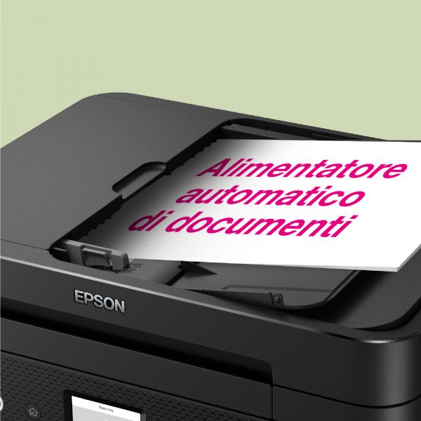 EPSON MULTIFUNZIONE INK A4 COLORE, WORKFORCE WF-2960DWF, 4.800C1.200 DPI FRONTE/RETRO ADF [C11CK60403]