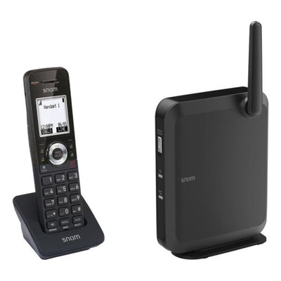 Snom M430 DECT-IP Doublecell bundle: M400 & M30. Up to 10 parallel calls, Repeater support M6 [00004589]