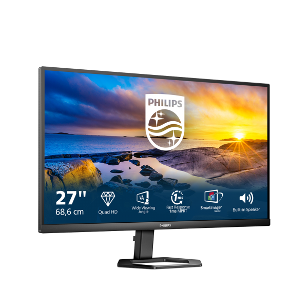 Philips 5000 series 27E1N5500LA/00 Monitor PC 68,6 cm (27") 2560 x 1440 Pixel Quad HD LCD Nero [27E1N5500LA/00]