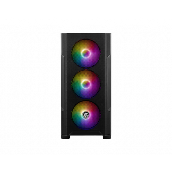 MSI MAG FORGE M100A computer case Micro Tower Nero, Trasparente [306-7G20A28-HH9]