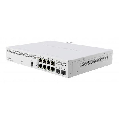 MikroTik, Cloud Smart Switch 610-8P-2S+IN with 8 x Gigabit 802.3af/at PoE-out ports, 2 x SFP+ cages, SwOS, desktop case, PSU [CSS610-8P-2S+IN]