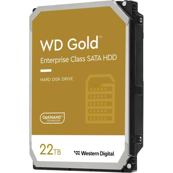 WESTERN DIGITAL HDD GOLD ENTERPRISE 22TB 3.5 SATA 6GB/S 7200RPM ** RICONDIZIONATO ** [WD221KRYZ_R]