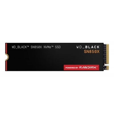 WESTERN DIGITAL SSD INTERNO BLACK SN850X 4TB NVME M.2 2280 PCIE 4.0 [WDS400T2X0E]
