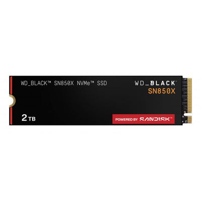 WESTERN DIGITAL SSD INTERNO BLACK SN850X 2TB NVME M.2 2280 PCIE 4.0 [WDS200T2X0E]