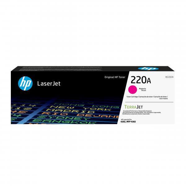 HP TONER 220A, MAGENTA, TERRAJET, LJ PRO 4202, 4302, 4303, 1.800 PAG [W2203A]