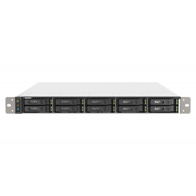 QNAP TS-h1090FU NAS Rack (1U) EPYC 7232P 64 GB DDR4 0 TB QuTS hero Nero, Grigio [TS-H1090FU-7232P-64G]