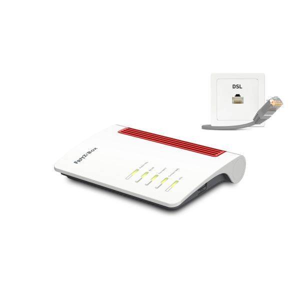 AVM FRITZ!Box 7530AX, Modem Router Wireless e centralino telefonico DECT integrato [20002944]