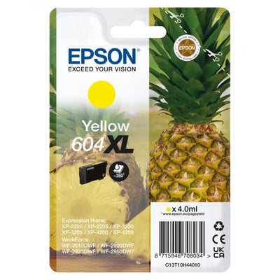 EPSON CART. INK GIALLO, ANANAS 604XL [C13T10H44010]