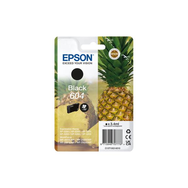 EPSON CARTUCCIA 604 INKJET SERIE ANANAS NERO [C13T10G14010]