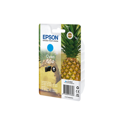 EPSON CART. INK CIANO, ANANAS 604 [C13T10G24010]