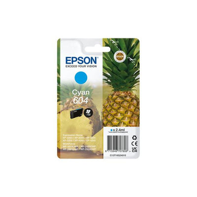 EPSON CART. INK CIANO, ANANAS 604 [C13T10G24010]