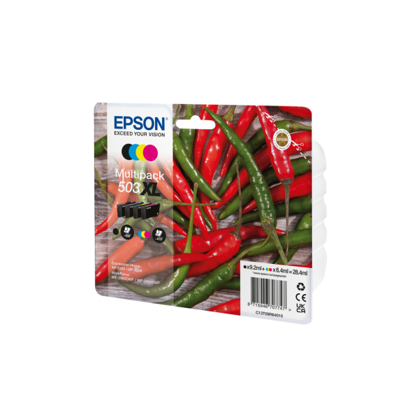 EPSON CART INK PEPERONCINO, 4-COLOURS 503XL [C13T09R64010]