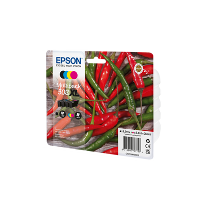 EPSON CART INK PEPERONCINO, 4-COLOURS 503XL [C13T09R64010]