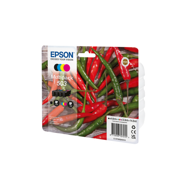 Epson Epson 503 multipack black cyan magenta yellow [C13T09Q64010]