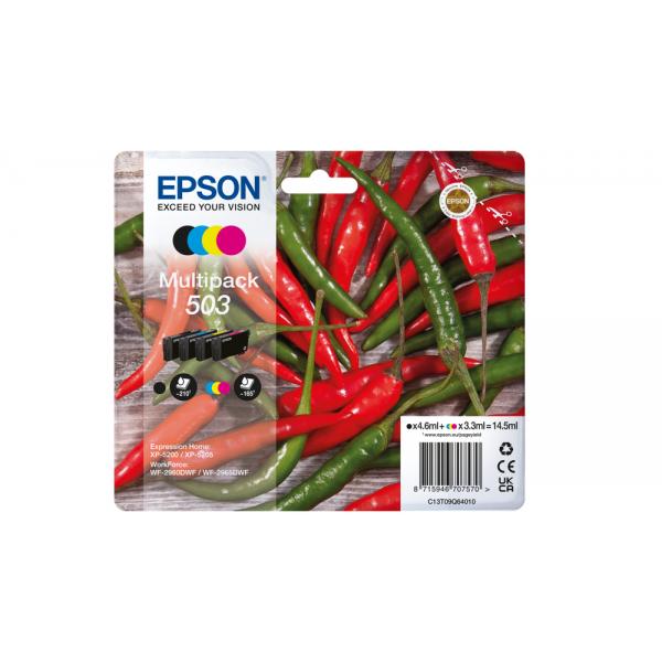 Epson Epson 503 multipack black cyan magenta yellow [C13T09Q64010]