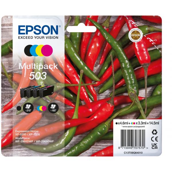 Epson Epson 503 multipack black cyan magenta yellow [C13T09Q64010]