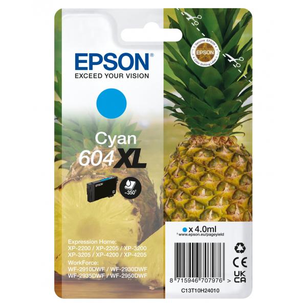 EPSON CART. INK CIANO, ANANAS 604XL [C13T10H24010]