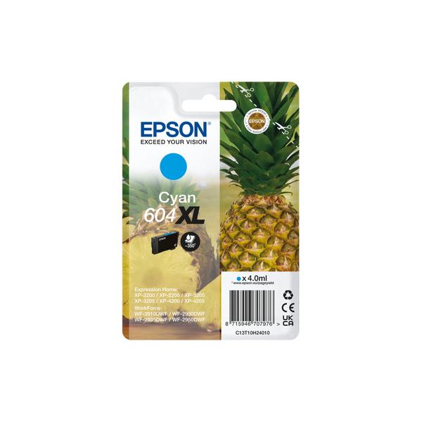 EPSON CART. INK CIANO, ANANAS 604XL [C13T10H24010]