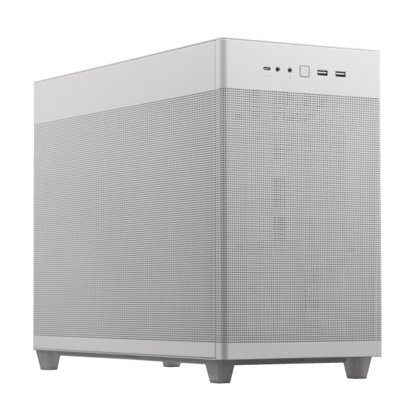 ASUS Prime AP201 MicroATX Mini Tower Bianco [90DC00G0-B39000]